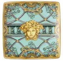  VERSACE La Scala Del Palazzo Verde 12 Cm Kare Tabak