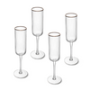 Mikasa MKSORFLU4PC Sorrento 4lü 200ml Şampanya Flut Kadeh