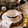 Mikasa MKLDBOWLPK4 Luxe Deco Fine China 4lü 14cm Çorba Kase Seti