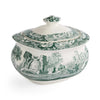 SPODE Heritage Green Italian Şekerlik - Kapaklı