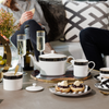Mikasa MKLDSUGCRMSET Luxe Deco 2li Şeker ve Krema Seti