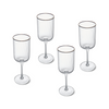 Mikasa MKSORWW4PC Sorrento 4lü 400ml Beyaz Şarap Kadehi