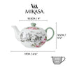 Mikasa x V&A Alice in Wonderland MKALMINITP 400ml Fine China Porselen Demlik
