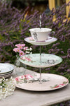 Mikasa x V&A Alice in Wonderland MKAL3TCSTAND Fine China Porselen Kek, Pasta Standı 27x34cm