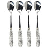 Mikasa x V&A Alice In Wonderland 5227080 Paslanmaz Çelik Porselen Saplı Çay Kaşığı 4lü