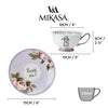 Mikasa x V&A Alice in Wonderland MKALCUP Fine China 220ml Porselen Çay Fincanı