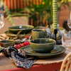 Mikasa MKJDBOWLPK4 Jardin Stoneware 4lü 15cm Çorba Kasesi Seti