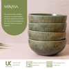 Mikasa MKJDBOWLPK4 Jardin Stoneware 4lü 15cm Çorba Kasesi Seti
