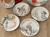 Mikasa x V&A Alice In Wonderland 5200020 Porselen Fine China 21cm Pasta Tabak Seti 4lü