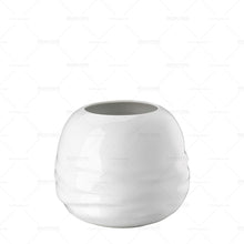  ROSENTHAL Vesi Wavelets weiss Vase 16 cm