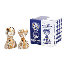  JONATHAN ADLER - KING & QUEEN SALT & PEPPER SET