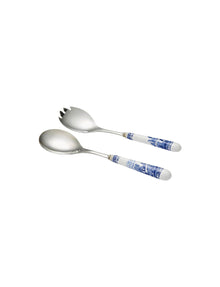  Spode - Blue Italian - Salata Servis Sunucuları 25cm