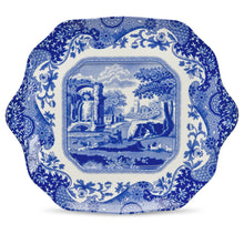  Spode - Blue İtalian - Kulplu Ekmek Tabağı 29cm