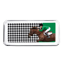  Equestrian Yeşil Ceketli Cam Tabak